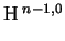 $ \HH^{n-1,0}_{}$