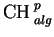 $\displaystyle \CH^{p}_{alg}$