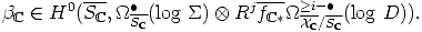          ---                ----
bC  (-  H0( SC,_O_ •-(log S)  ox  RjfC*_O_>i-•-(log D)).
              SC                 XC/SC  