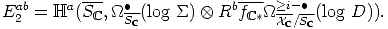           ---                 ----
Eab2 =  Ha(SC, _O_ •-(log S)  ox  Rb fC*_O_ >i--•(log D)).
                SC                  XC/SC  