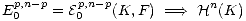 Ep,n-p= Ep,n-p(K, F) ===>  Hn(K)
 0       0
