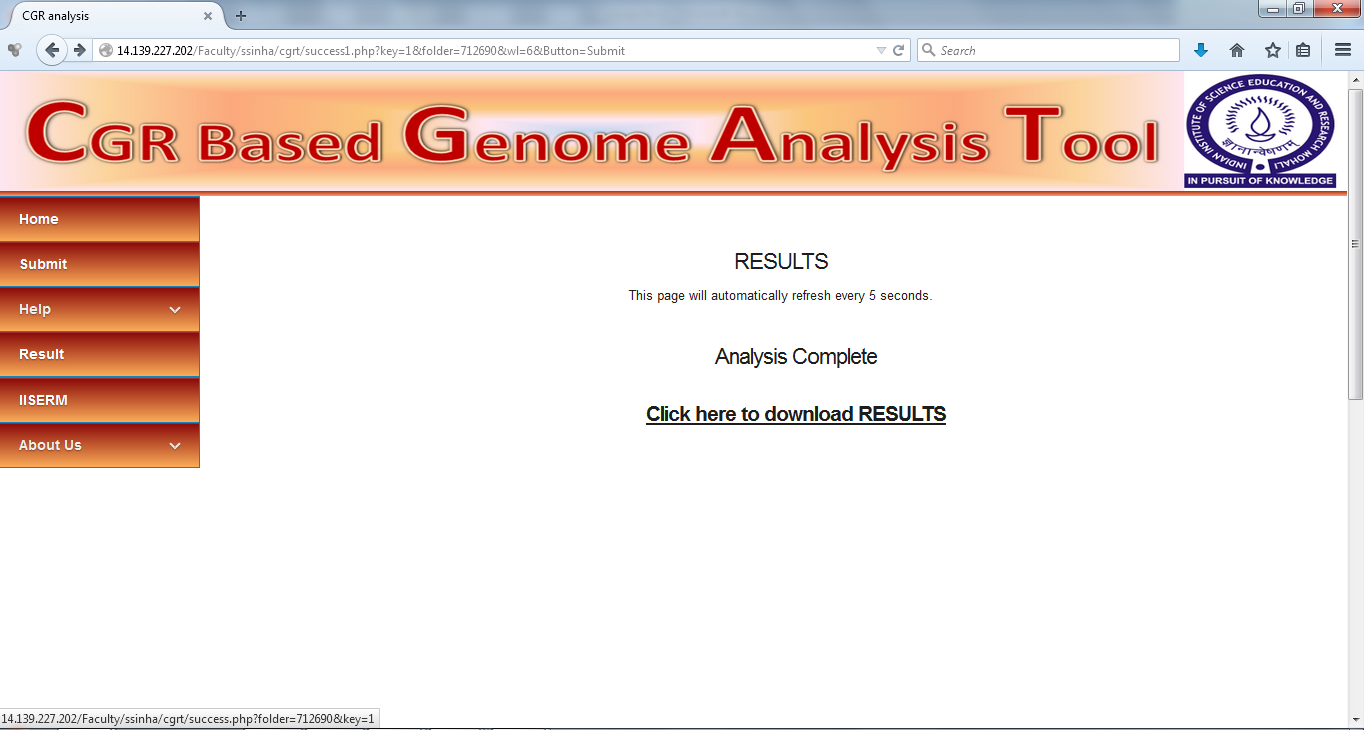 sequence input
